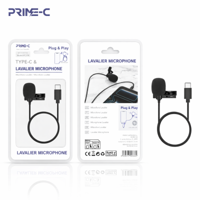 Microfono con cable Type-C pra IOS o Android PC516