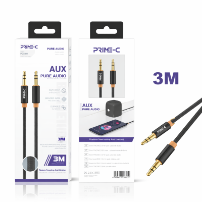 Cable Audio Jack 3.5mm a jack 3.5mm PC5811-3M