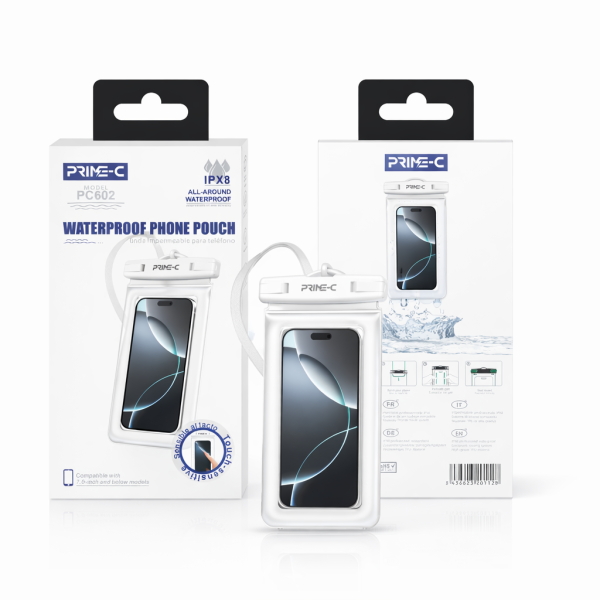 Funda Impermeable Universal IPX 8 PC602-WHITE