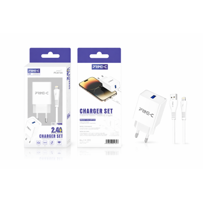 Cargador USB a Lightning 2.4A PC8720