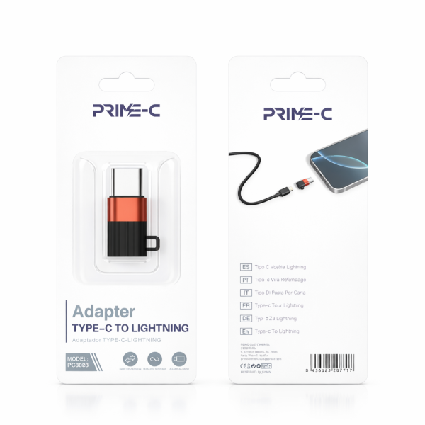 Adaptador OTG Lightning a Type-C PC8828-C-L