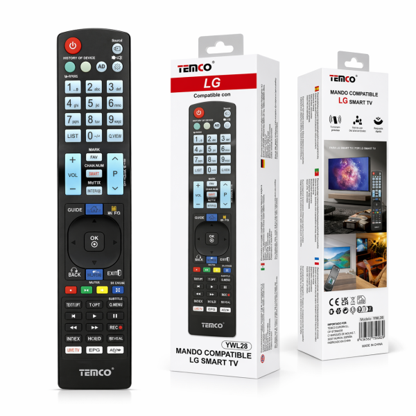 Compatible Remote Control for OKI Smart TV