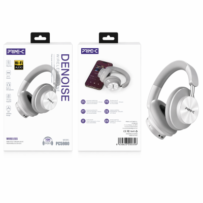 Cascos Inalambrico Bluetooth PC5900-GRIS