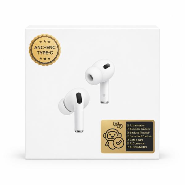 copy of Fone de ouvido compatível com Apple AirPods Pro 2ª geração com estojo de carregamento sem fio