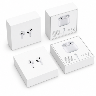 Auricular Compatible con Apple AirPods con estuche de carga (3ª generación)