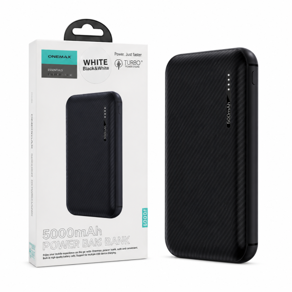 Bateria Externa 5000 mAh Power Bank Negro EFX110