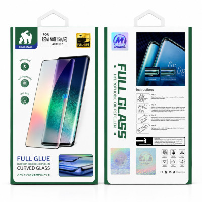 Protector Electrostatica Full Glue Anti-Estatico 9H para Xiaomi Redmi Note 15 Pro 5G