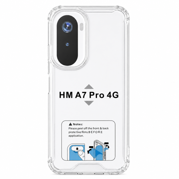 Funda Rígida Transparente Antigolpe Para Redmi A7 Pro