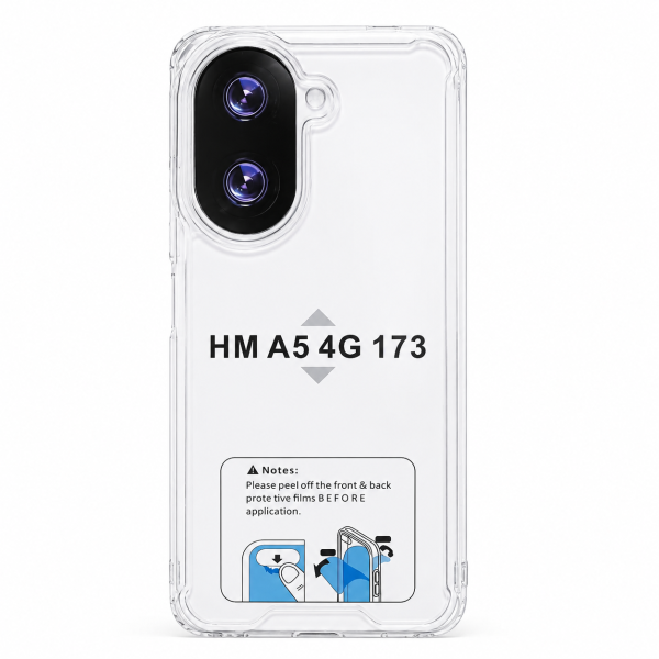 Funda Rígida Transparente Antigolpe Para Redmi A5