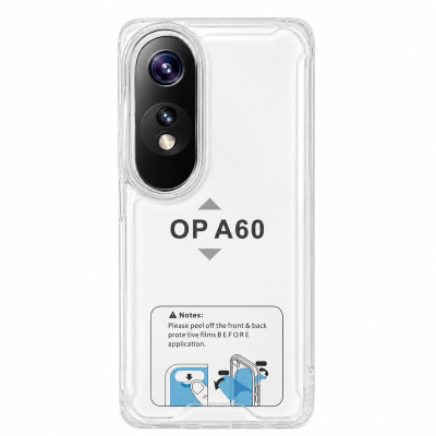Funda Rígida Transparente Antigolpe Para Oppo A60