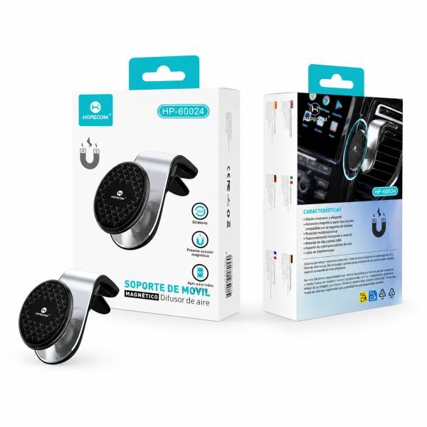 Soporte de Móvil para Coche Magnético HP60024