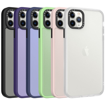 Transparent case with plastic edge for iPhone 11 Pro Max