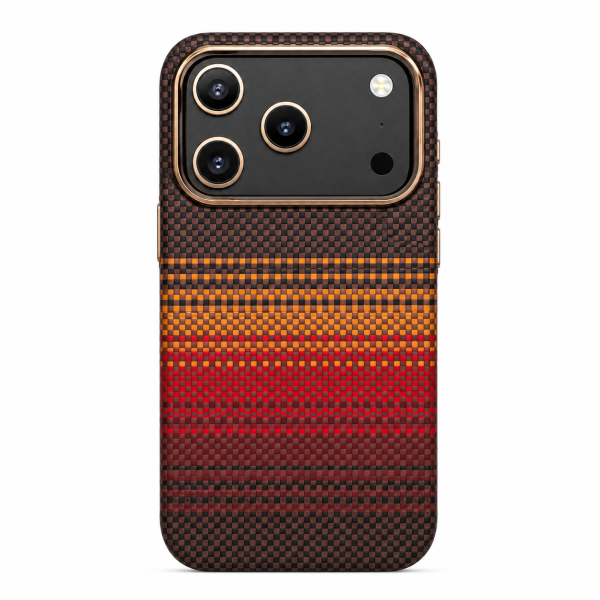 Funda FIbra Carbono Premiun con Magasfer para iPhone 17 Pro Max
