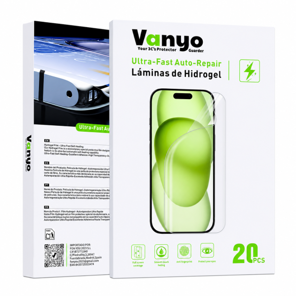 Láminas Hidrogel Premiun AAA Auto Repair Quick Repair Pack 20 unidad
