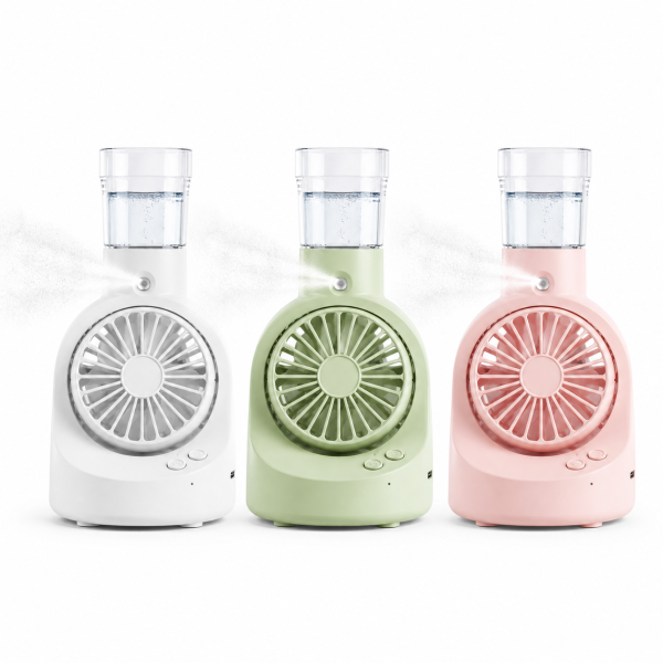 Mini Handheld Fan with Cooling Mist