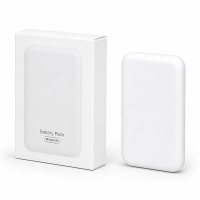 Bateria Externa 5000mAH en Blanco Con Magsafer