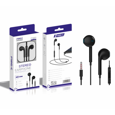 Auriculares Jack 3.5mm con Microfono PC5824-BK