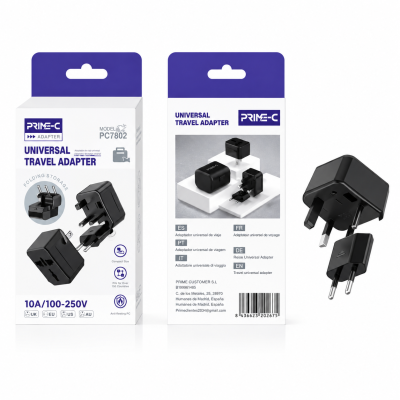 Adaptador Universal de Enchufe de Diferente Paises PC7802
