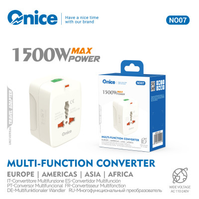 Adaptador Universal de Enchufe de Diferente Paises NO07