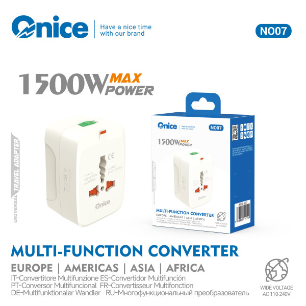 Adaptador Universal de Enchufe de Diferente Paises NO07
