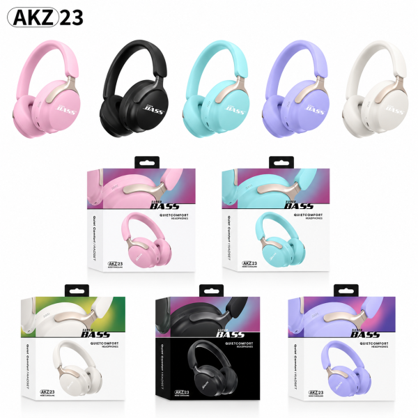 Cascos Inalambrico Bluetooth Bass AKZ 23