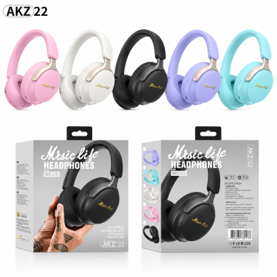 Auriculares inalámbricos Bluetooth 5.3 con micrófono AKZ-22