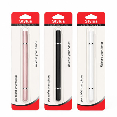 Lápiz Táctil Capacitivo JB23, Stylus 2 en 1 para Tableta, IPhone, IPad, Samsung y Teléfonos Android