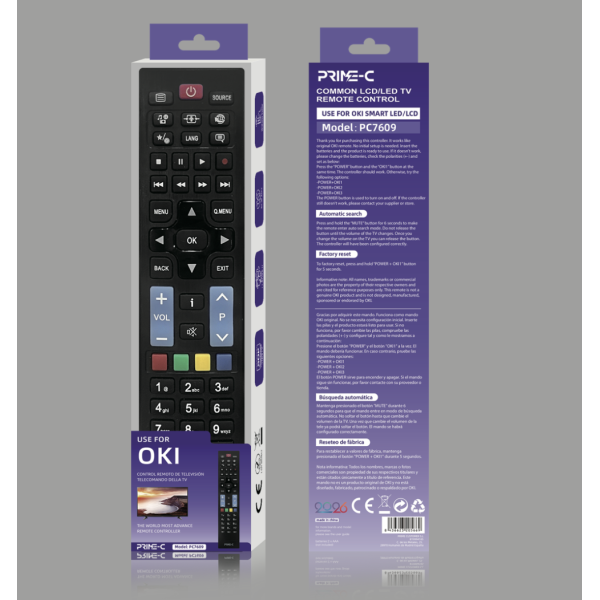 Mando para OKI PC7609