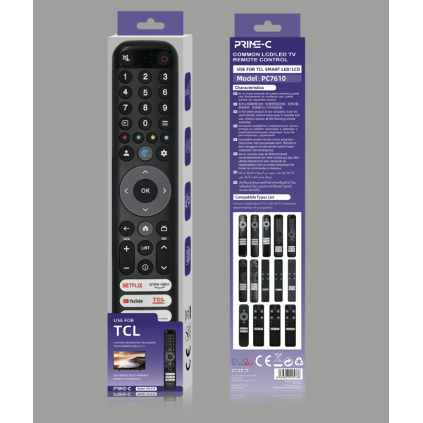 Mando para TCL PC7610