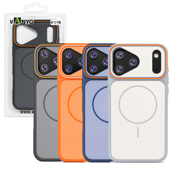 Funda Movil Color Solido Premiun con Magasfer para iPhone 17 Pro Max