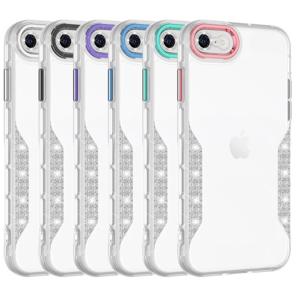 Transparent Case with Enchapado Camera for iPhone 7 / 8