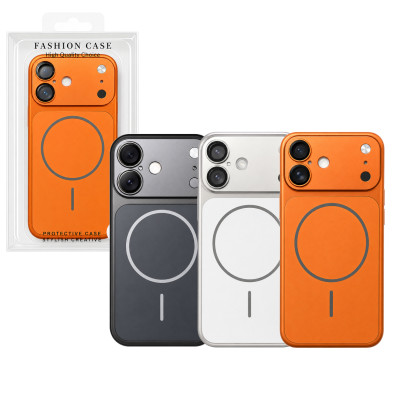 Funda Color con Magsafe Metalica Fina Tacto Movil para iPhone 17