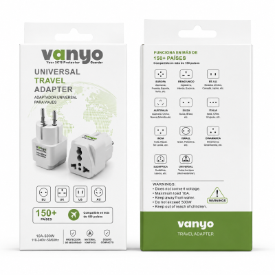 Adaptador Universal de Enchufe de Diferente Paises