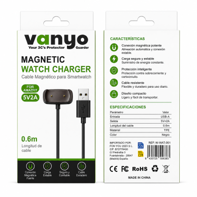 Cable de Carga Smart Watch For Amazfi