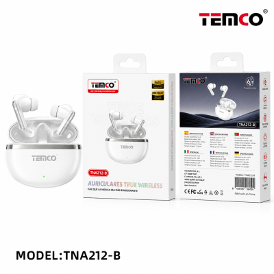 Auriculares Inalambricos TWS V6.0 TNA212-B Blanco
