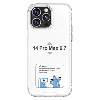 Shockproof Transparent Hard Case For iPhone 14 Pro Max