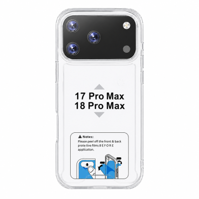 Funda Rígida Transparente Antigolpe Para iPhone 18 Pro Max