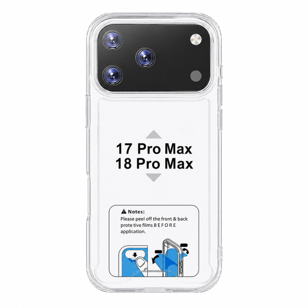 Funda Rígida Transparente Antigolpe Para iPhone 18 Pro Max
