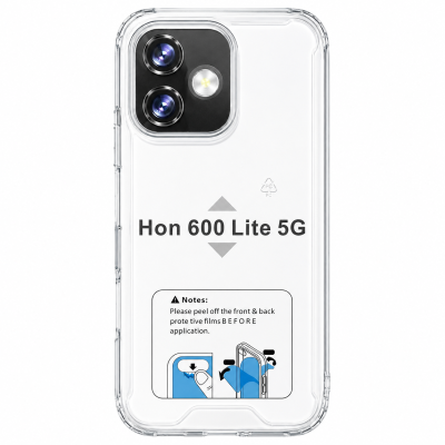 Funda Rígida Transparente Antigolpe Para Honor 600 Lite