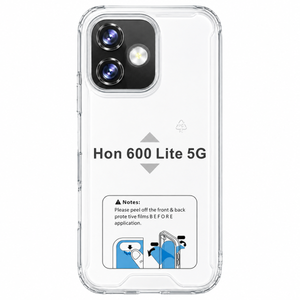 Funda Rígida Transparente Antigolpe Para Honor 600 Lite