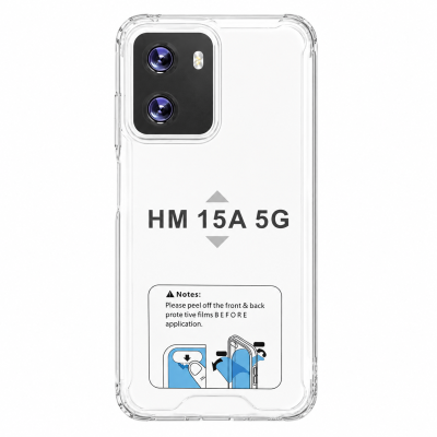Funda Rígida Transparente Antigolpe Para Xiaomi Redmi 15A
