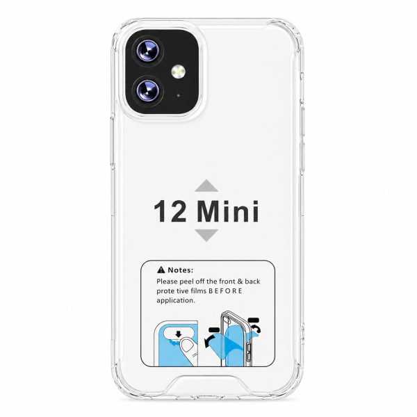 Shockproof Transparent Hard Case For iPhone 12 Mini