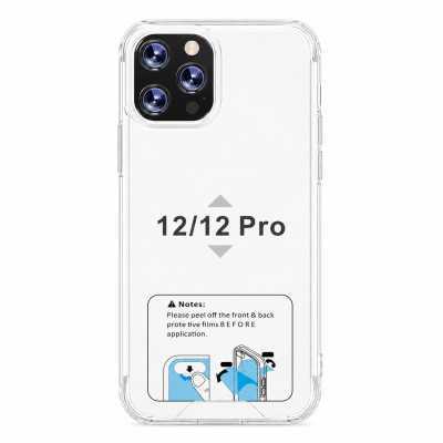 Funda Rígida Transparente Antigolpe Para iPhone 12 Pro