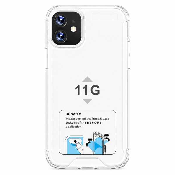 Shockproof Transparent Hard Case For iPhone 11