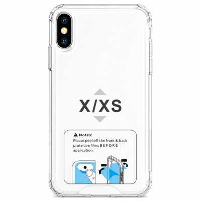 Funda Rígida Transparente Antigolpe Para iPhone X / XS