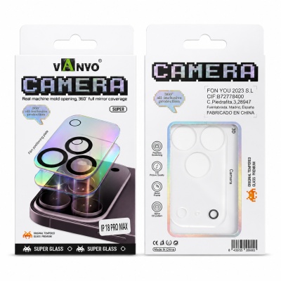 Protector de Camara Para iPhone 18 Pro Max