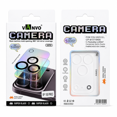 Protector de Camara Para iPhone 18 Pro