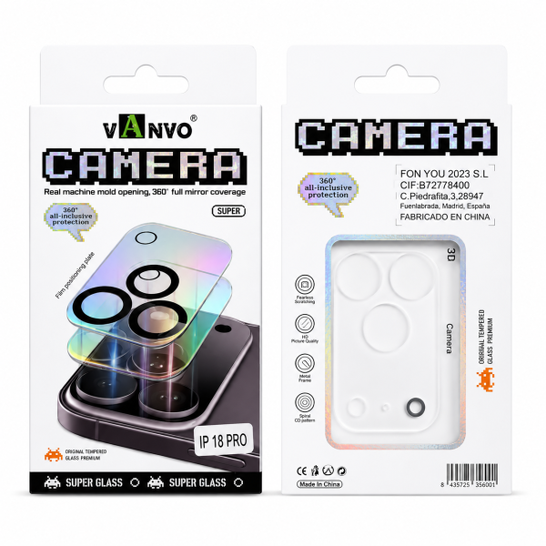 Protector de Camara Para iPhone 18 Pro