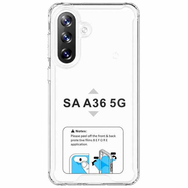 Funda Rígida Transparente Antigolpe Para Samsung A36