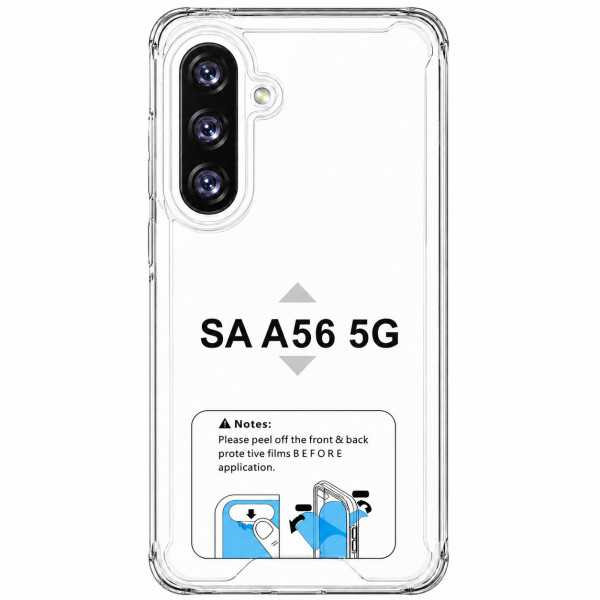 Funda Rígida Transparente Antigolpe Para Samsung A56